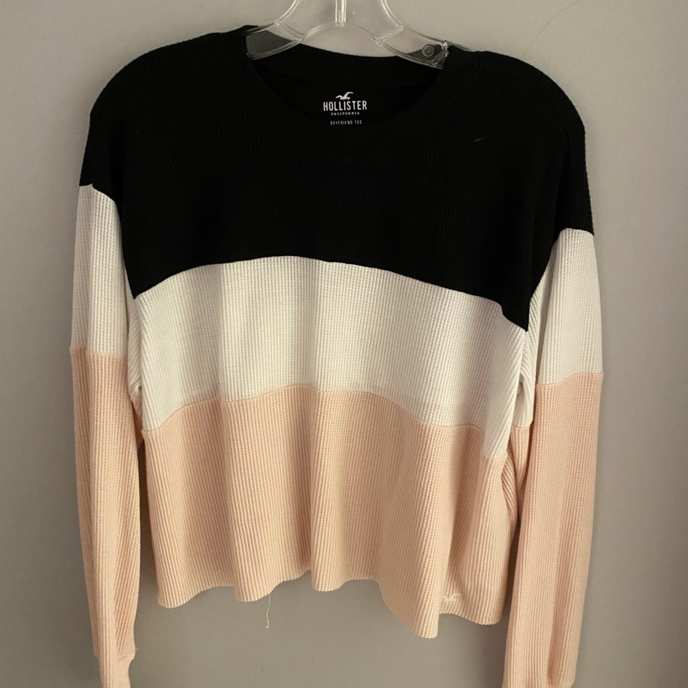 cute color block sweatshirt